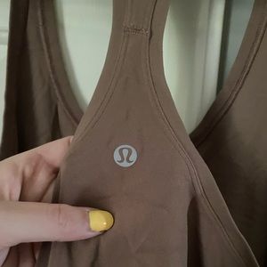 Lululemon racerback tank top short Nulu